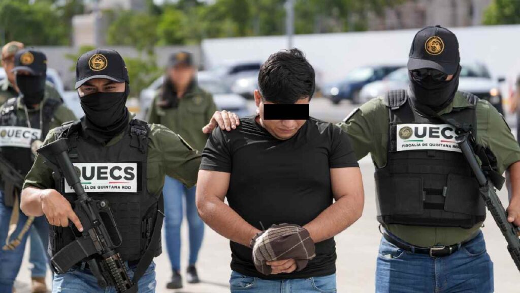 El detenido ya está en Cancúnl.