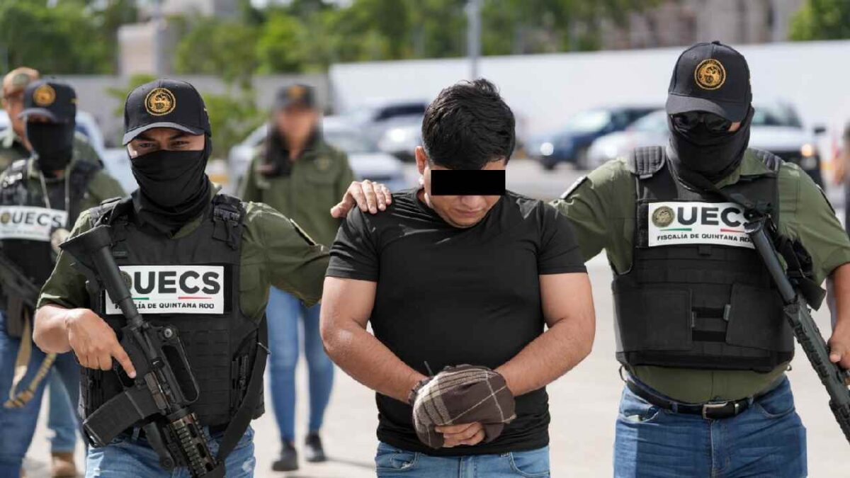 El detenido ya está en Cancúnl.