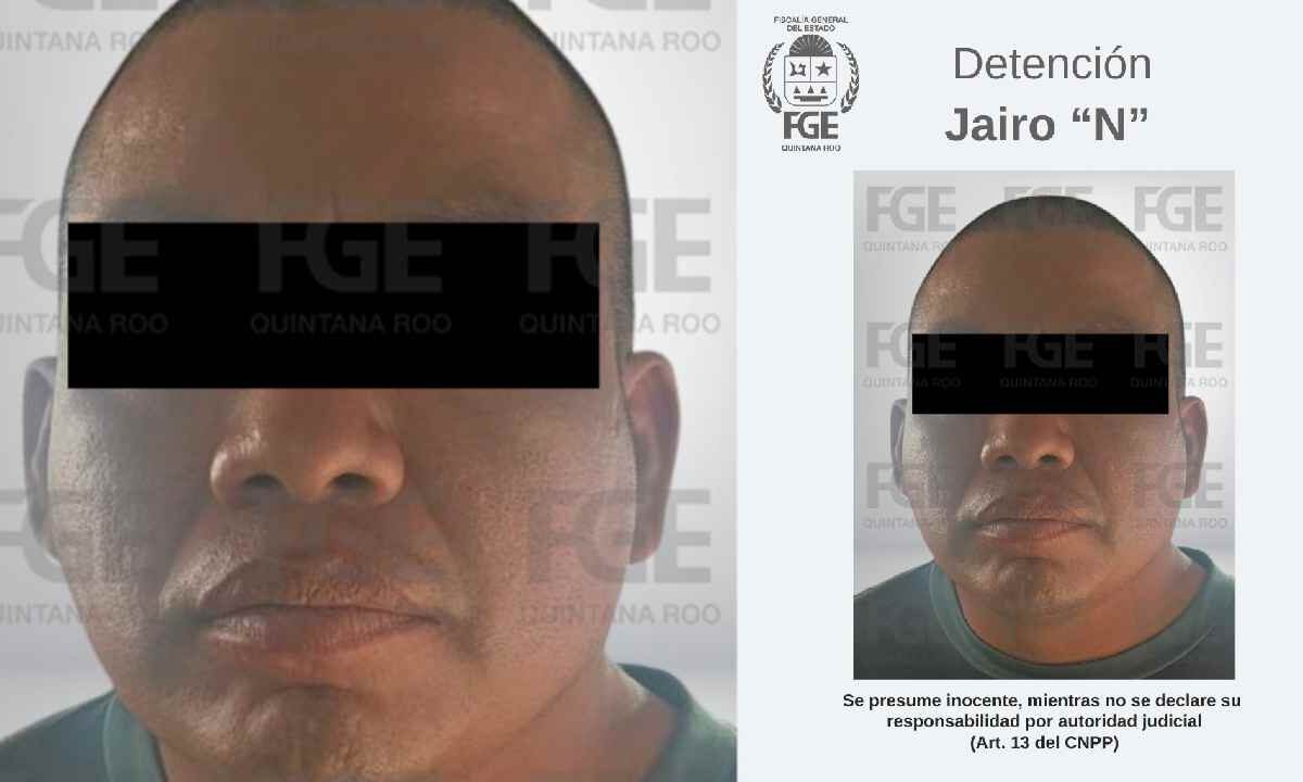 Capturan a militar en Cozumel.