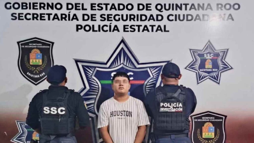 El sujeto tenía marihuana.