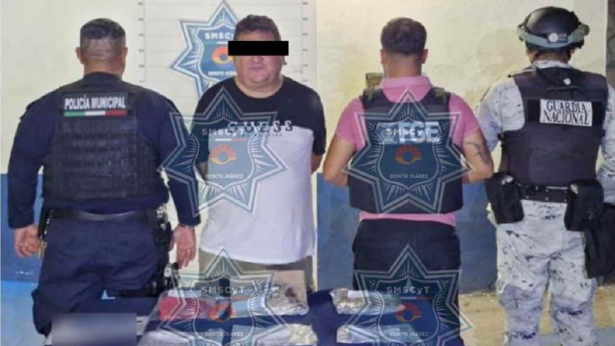 El Jimmy, fue detenido en Cancún.