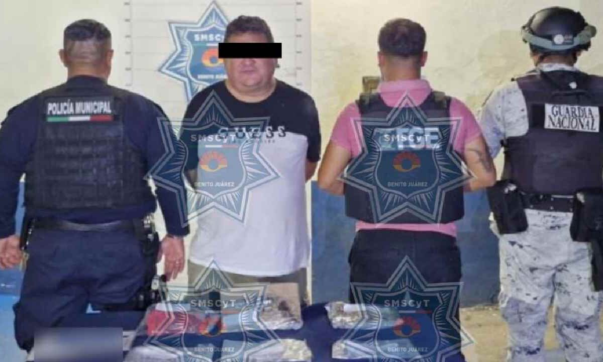 El Jimmy, fue detenido en Cancún.
