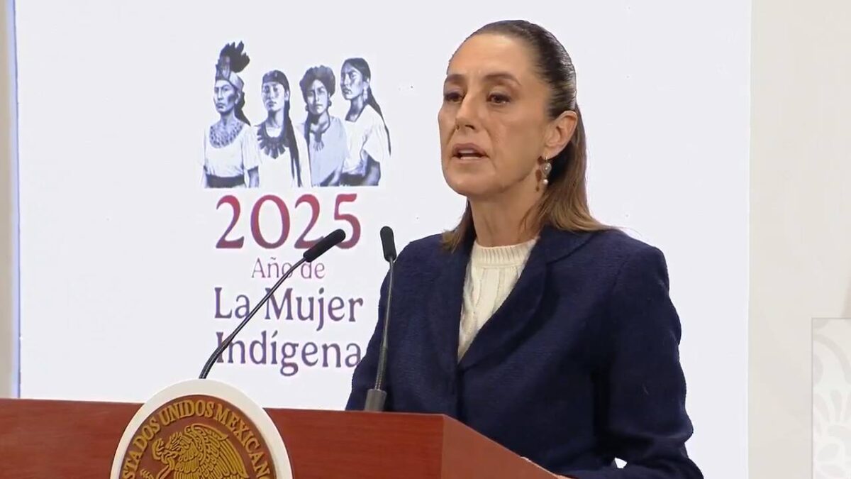 Claudia Sheinbaum Pardo, presidente de México.