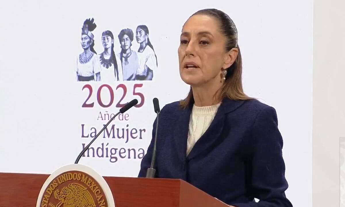 Claudia Sheinbaum Pardo, presidente de México.