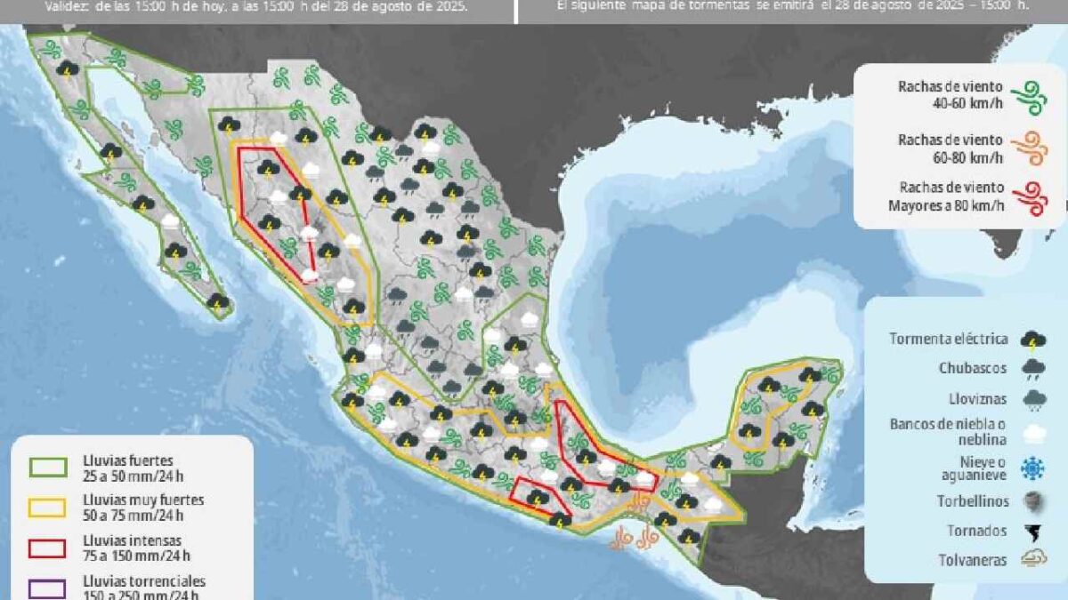 Prevén clima caluroso para hoy.