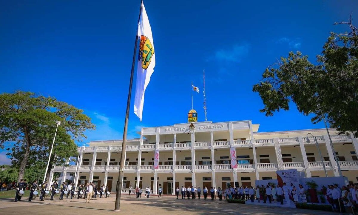 Palacio de Gobierno, Chetumal, Quintana Roo.