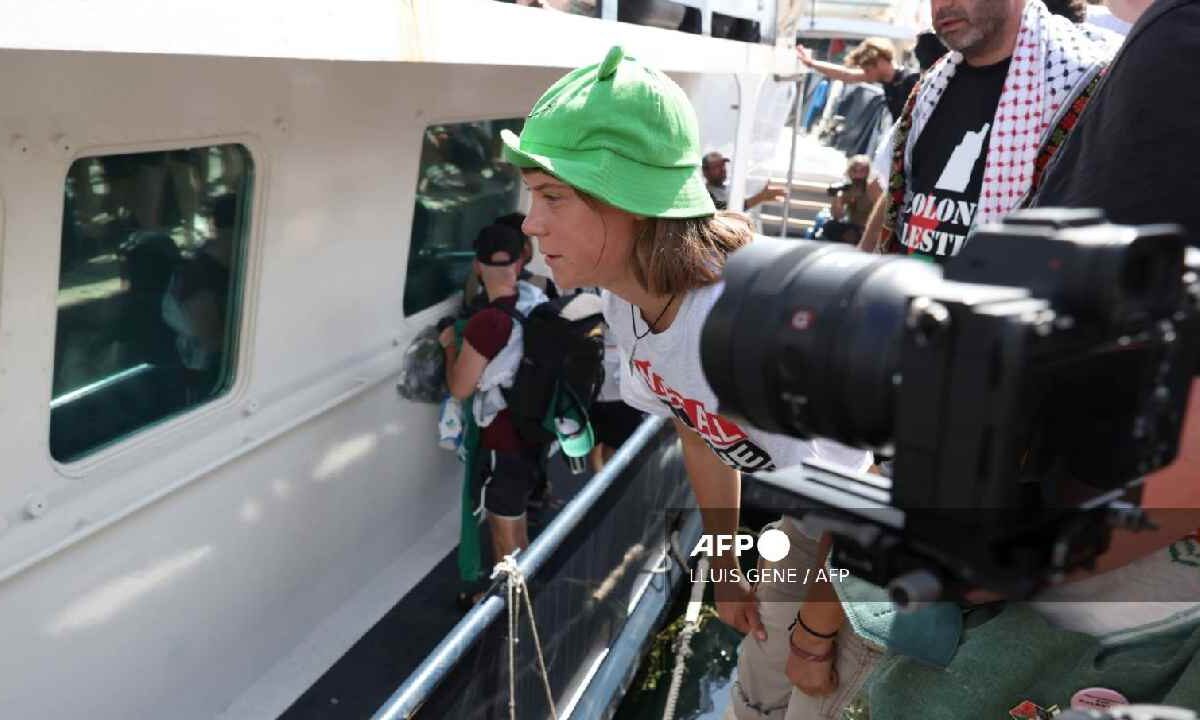 Greta Thunberg va rumbo a Gaza.,