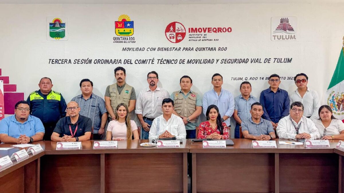 Comité Técnico de Movilidad de Tulum.