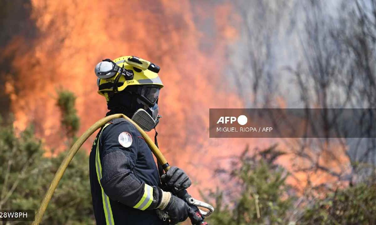 España bajo fuego por incendios.