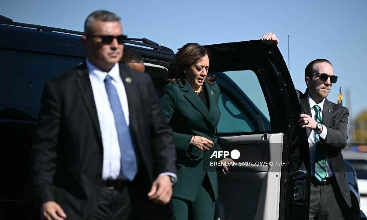Kamala Harris, sin protección federal.