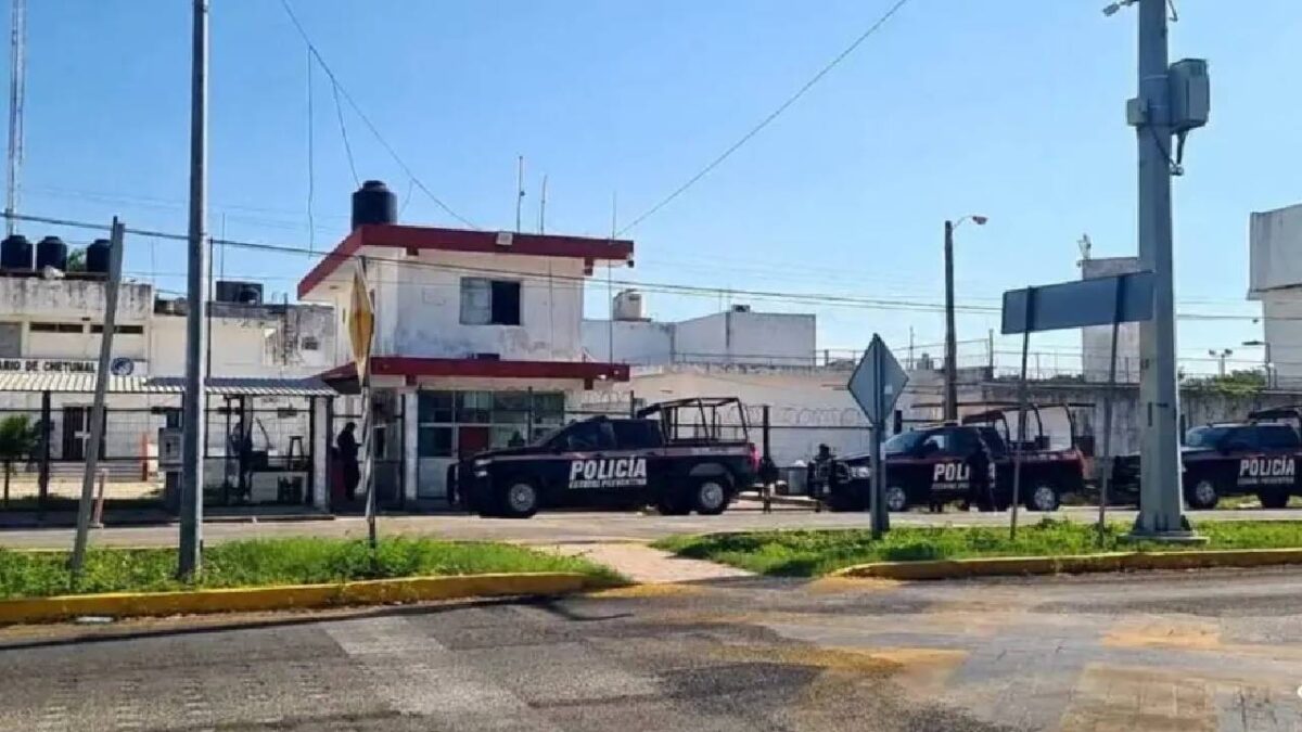 Motín de reos en Chetumal.