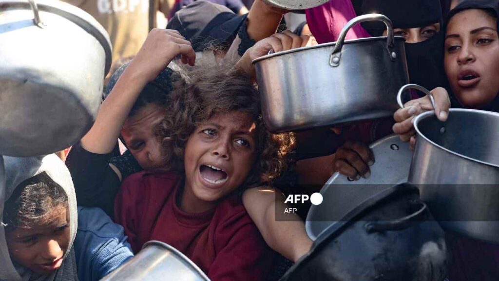 Crisis en Gaza.