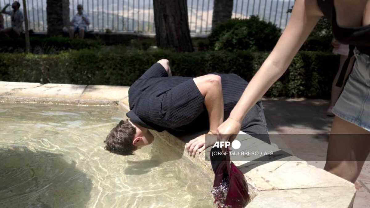 Ola de calor en España.