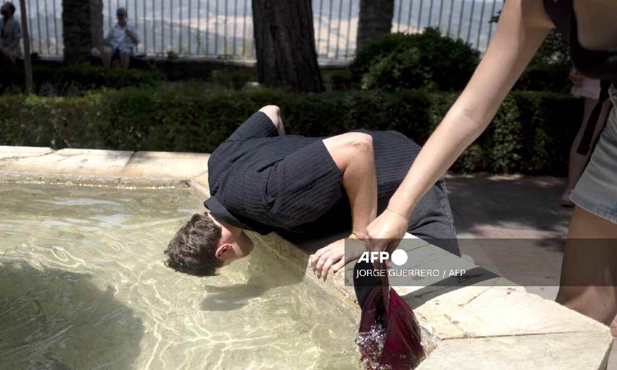 Ola de calor en España.