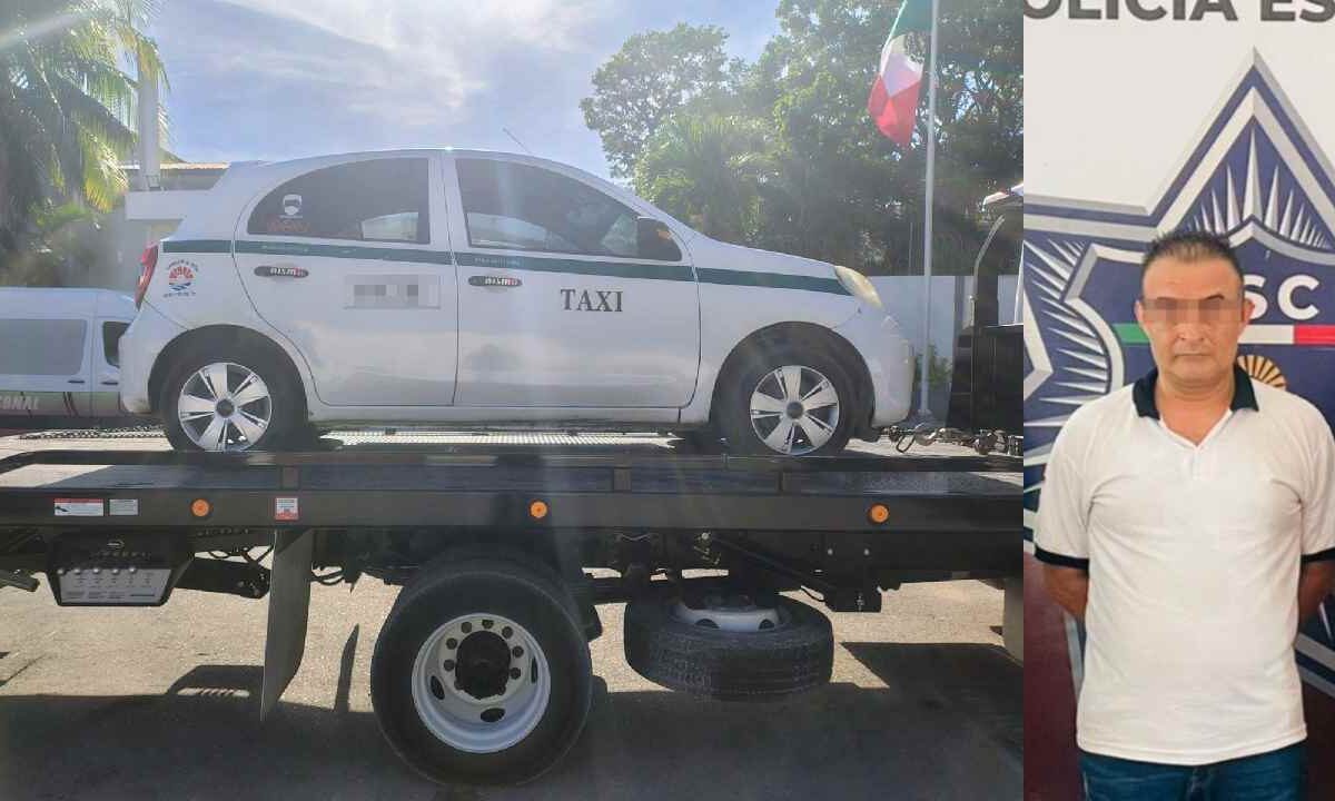 Un taxista fue detenido.