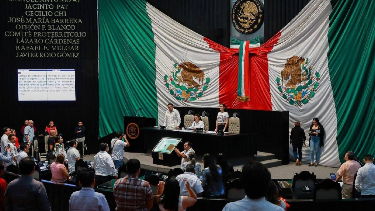 Recinto legislativo de Quintana Roo.