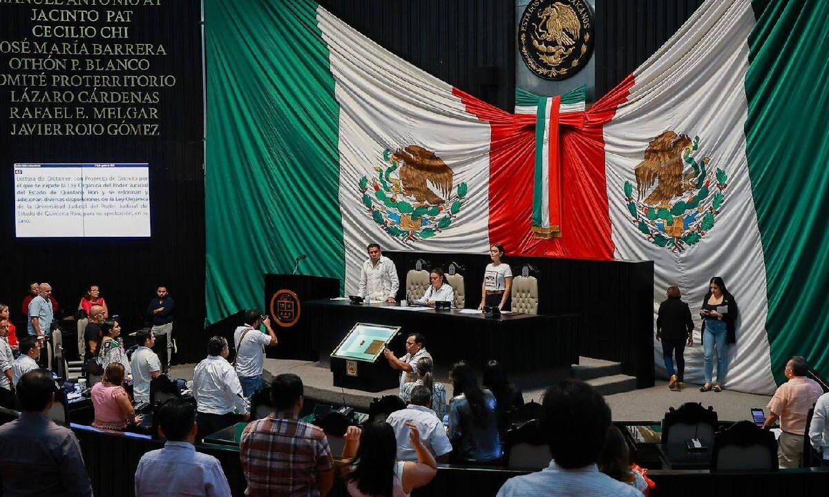Recinto legislativo de Quintana Roo.