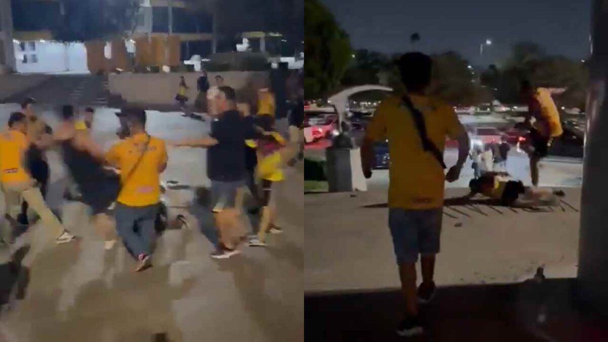 Se viraliza riña en el Tigres América.