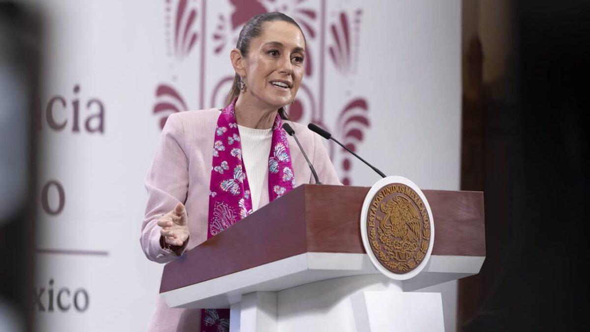 Claudia Sheinbaum Pardo, presidenta de México.