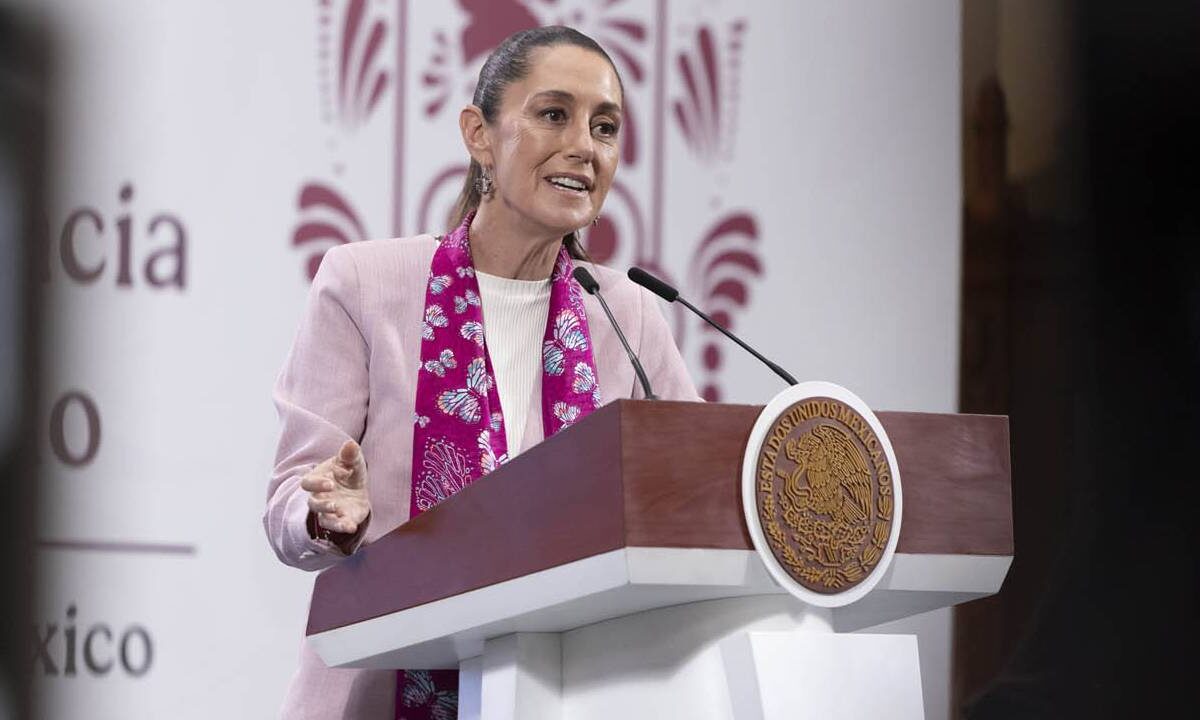Claudia Sheinbaum Pardo, presidenta de México.