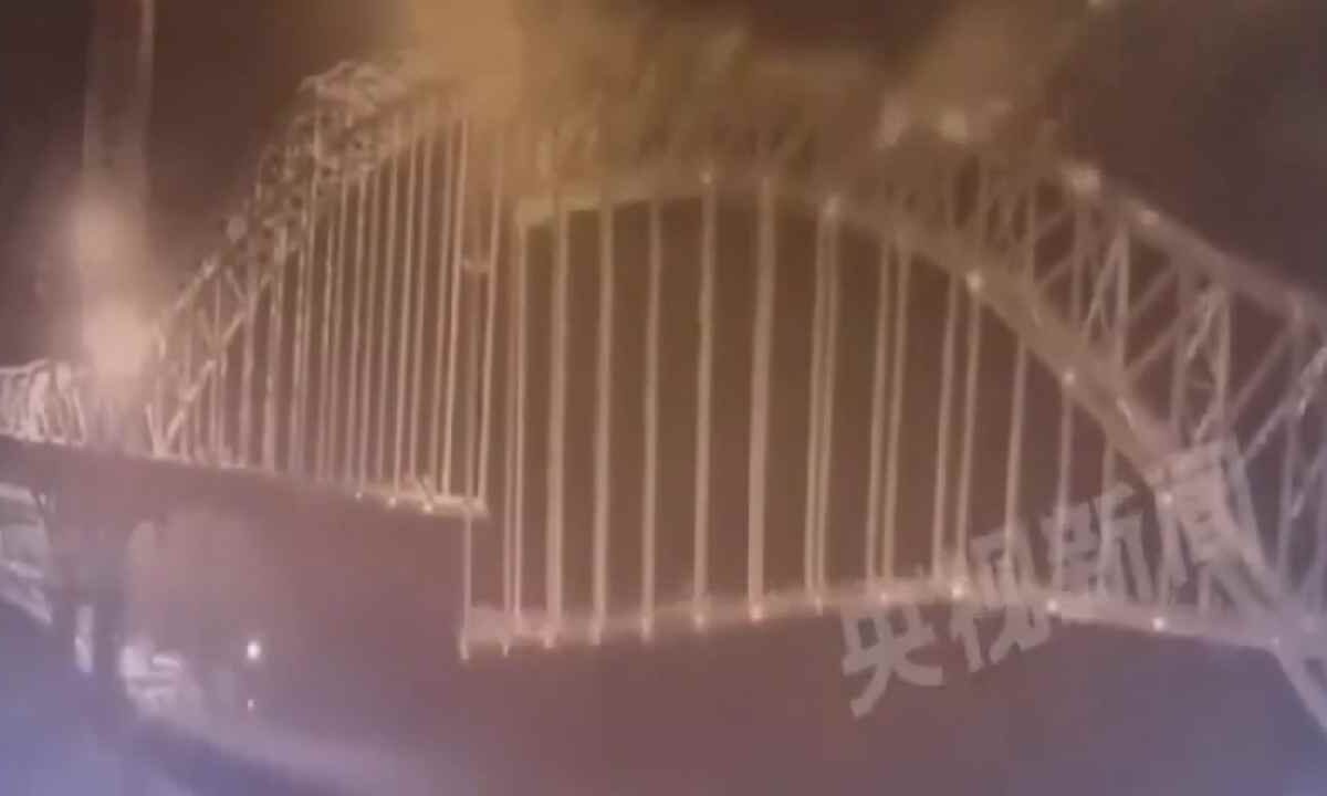 Momento del percance.