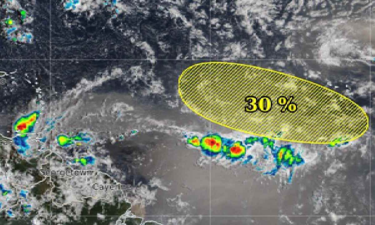 Vigilan probable zona de baja presión.