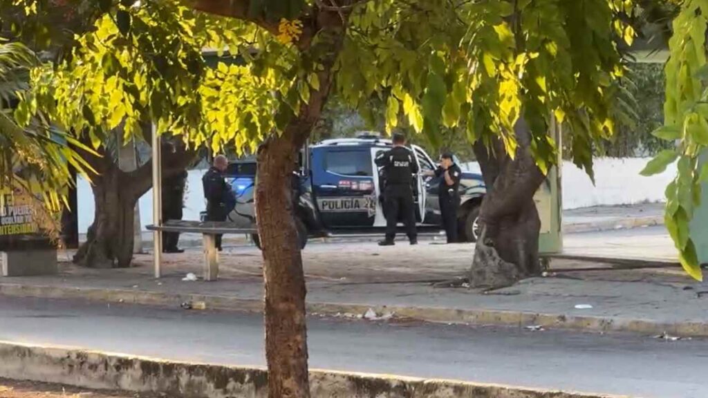 Ejecutan a uno en Cancún.