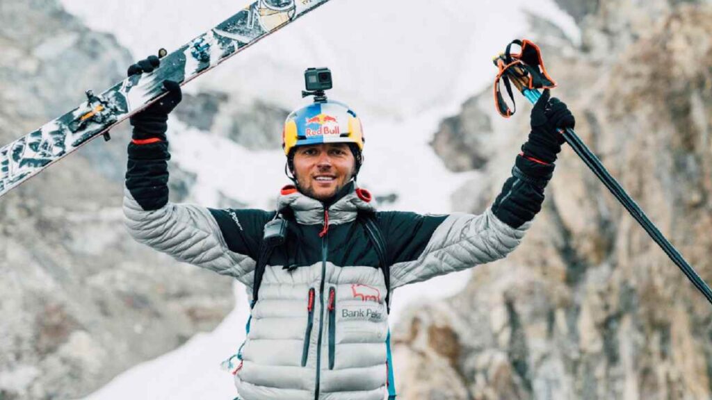 Logro de alpinista polaco.
