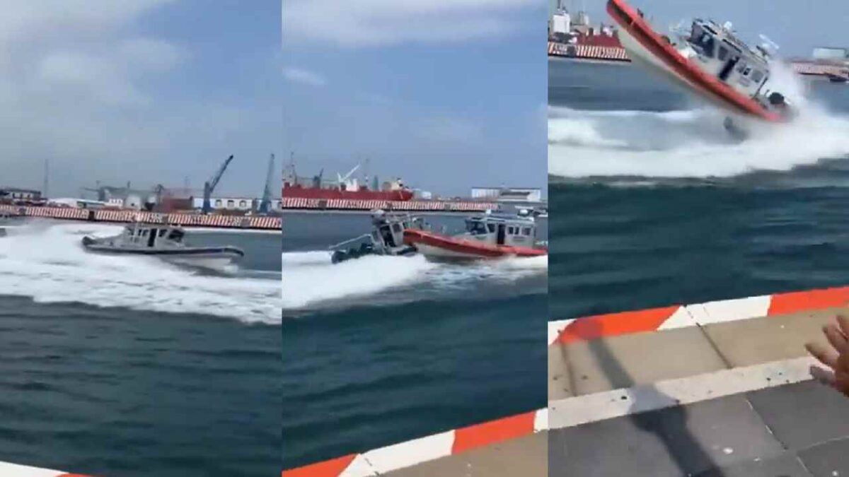 La Semar confirmó el percance.