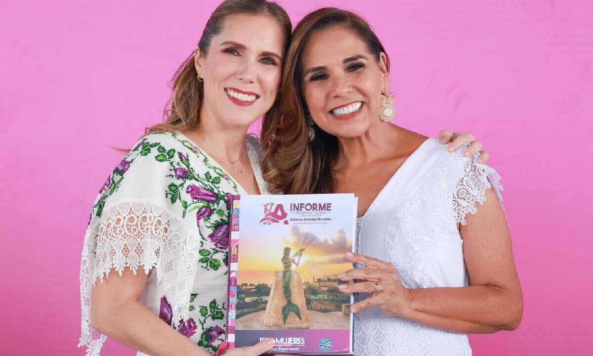 Primer Informe de Gobierno de Atenea Gómez Ricalde.