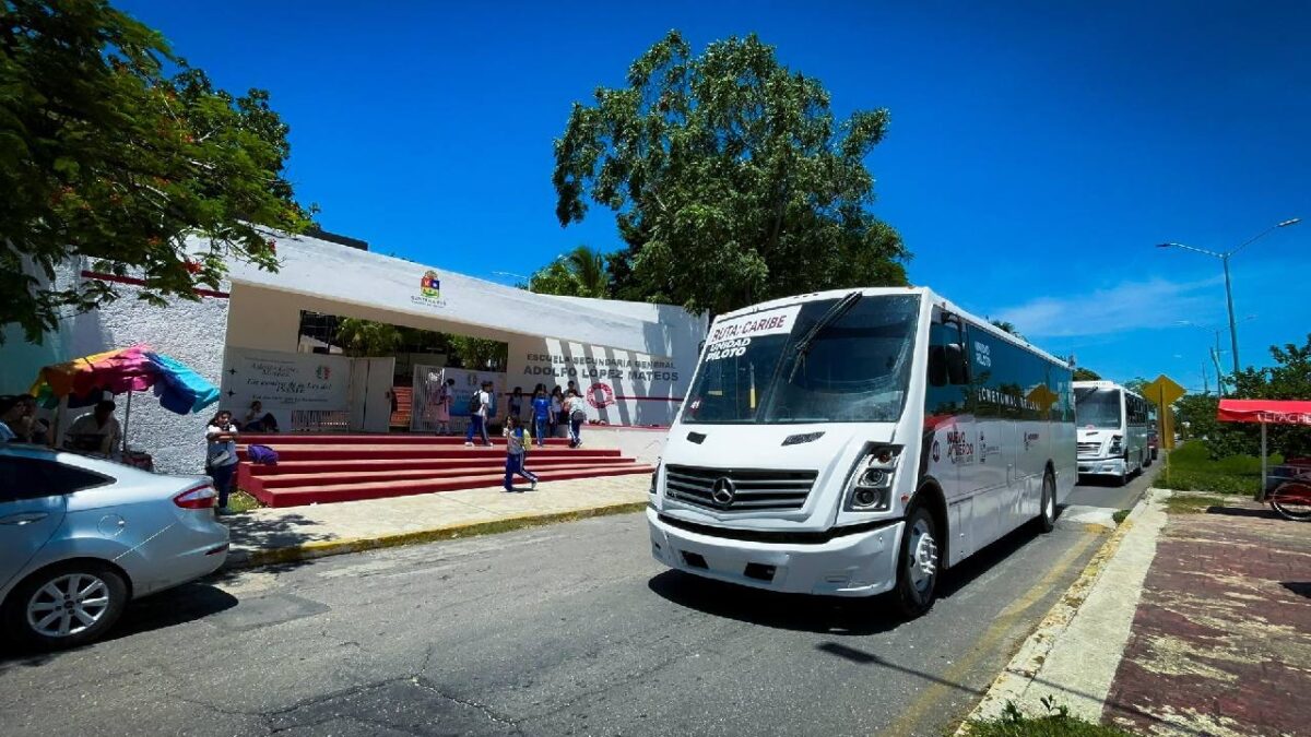 Transporte urbano en Quintana Roo.