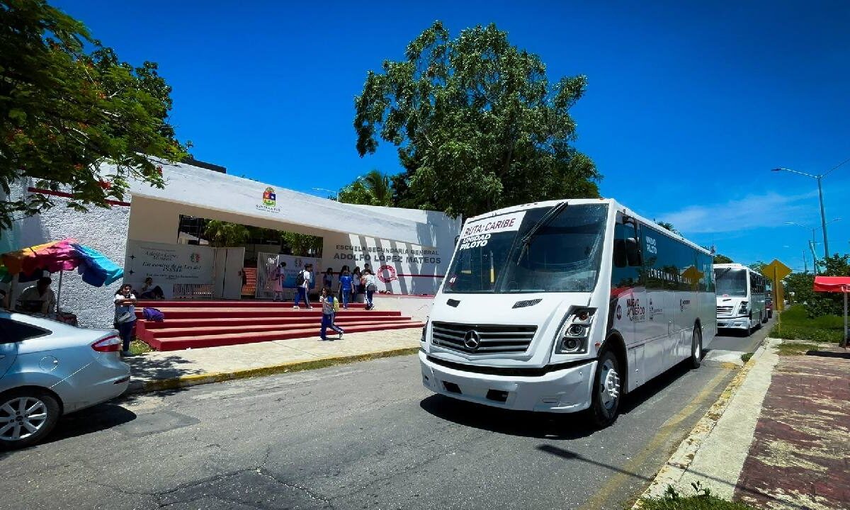 Transporte urbano en Quintana Roo.