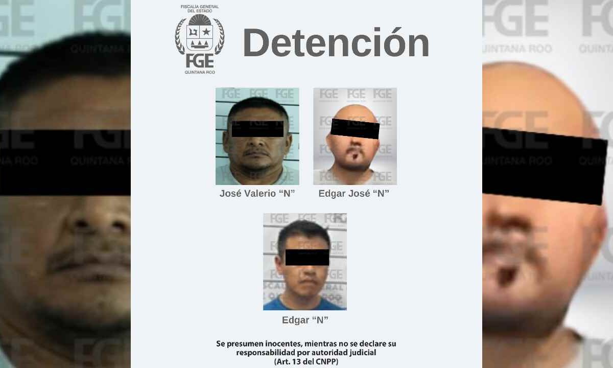 Tres detenidos por delitos sexuales.