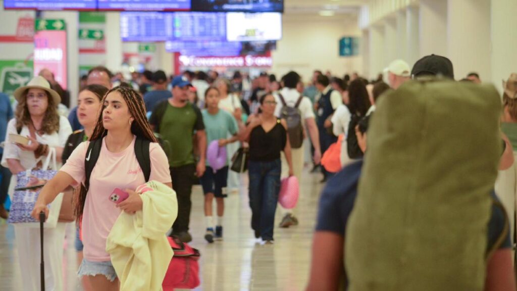 Aeropuerto de Cancún.