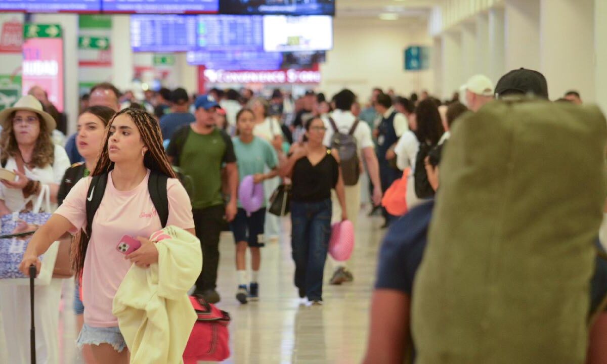Aeropuerto de Cancún.