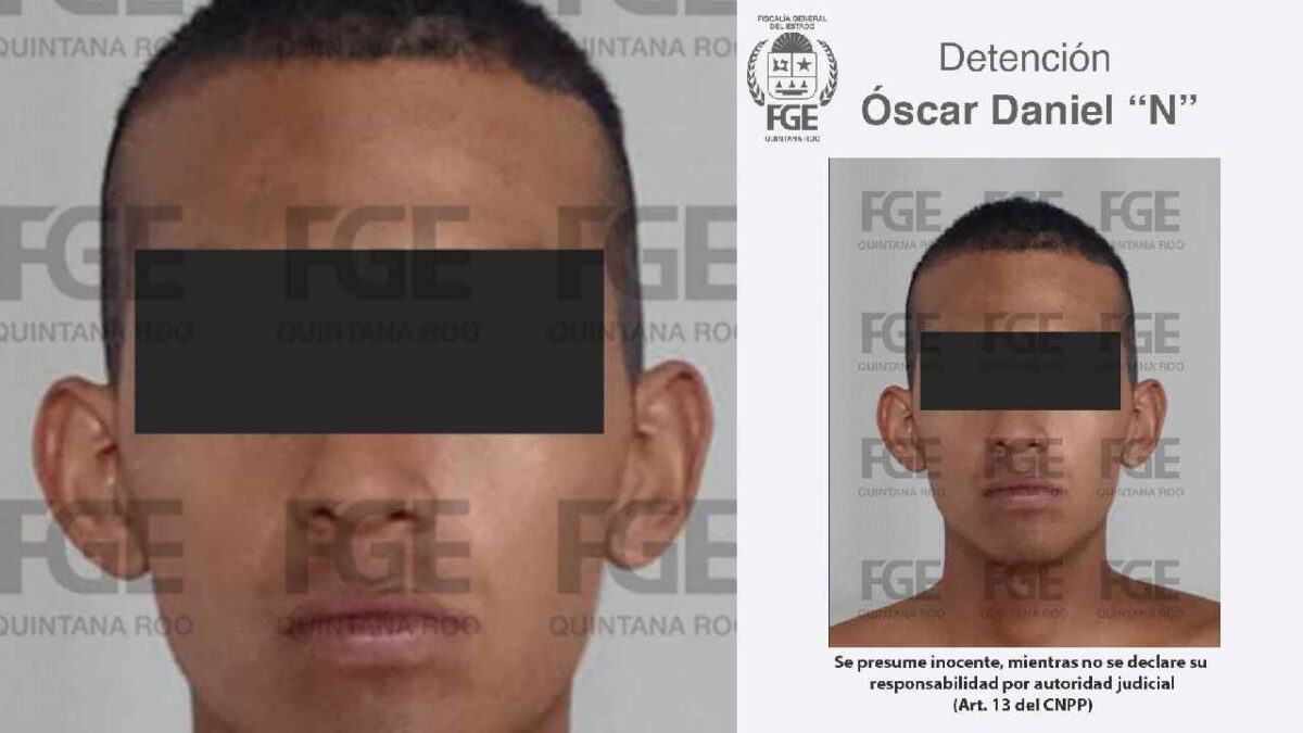 El detenido está en Cozumel.