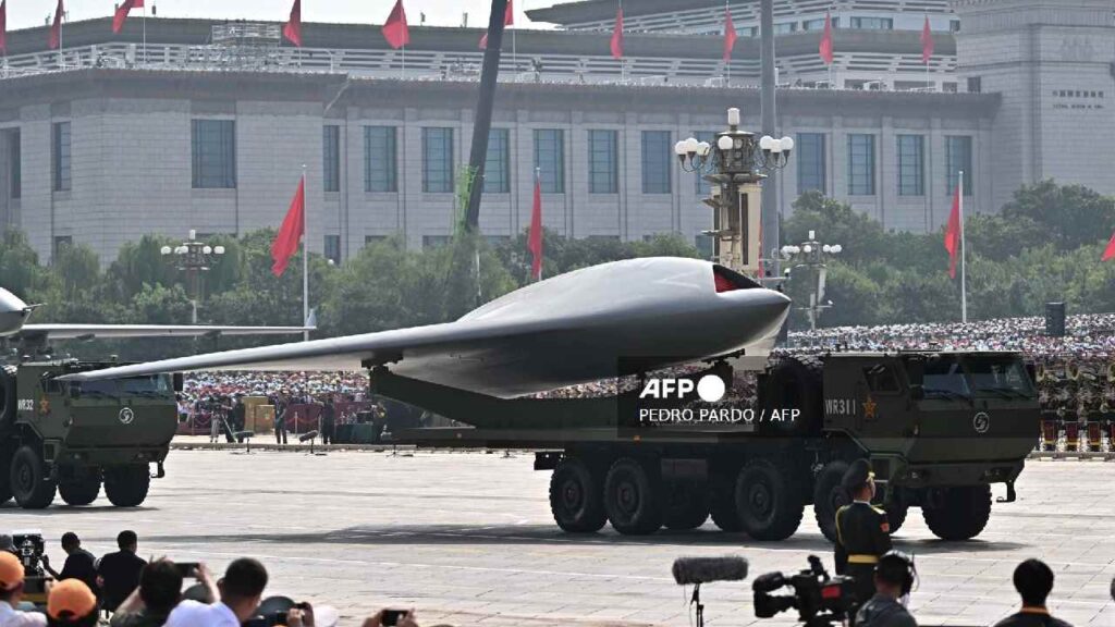China mostró su poderío militar.