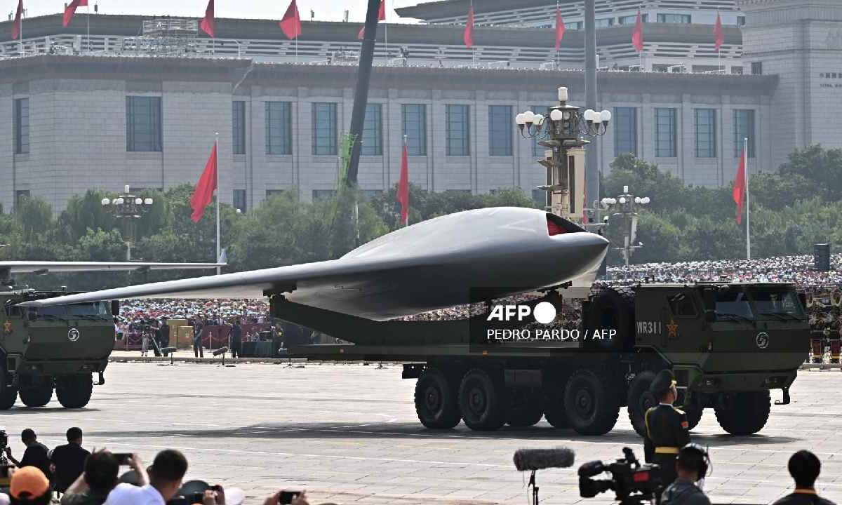 China mostró su poderío militar.