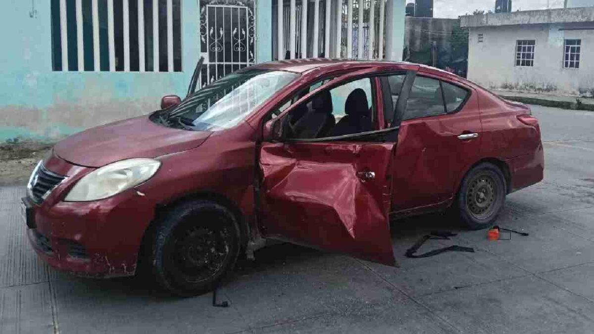 Fatal accidente en Cancún.