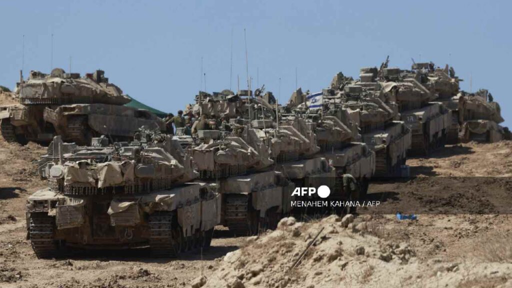 Ciudad de Gaza bajo asesio.