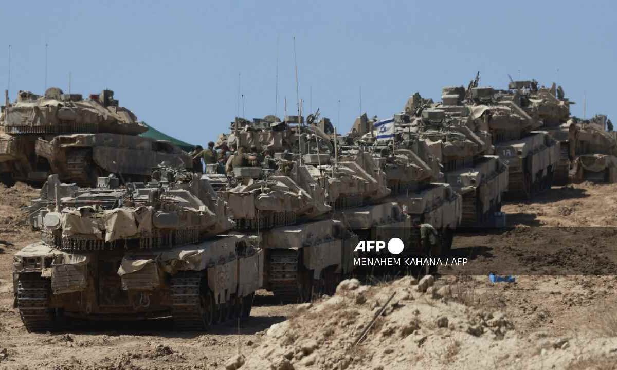 Ciudad de Gaza bajo asesio.