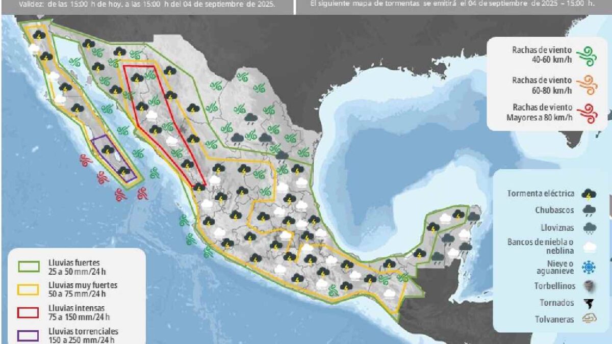 Seguirá el calor aunque podría llover.