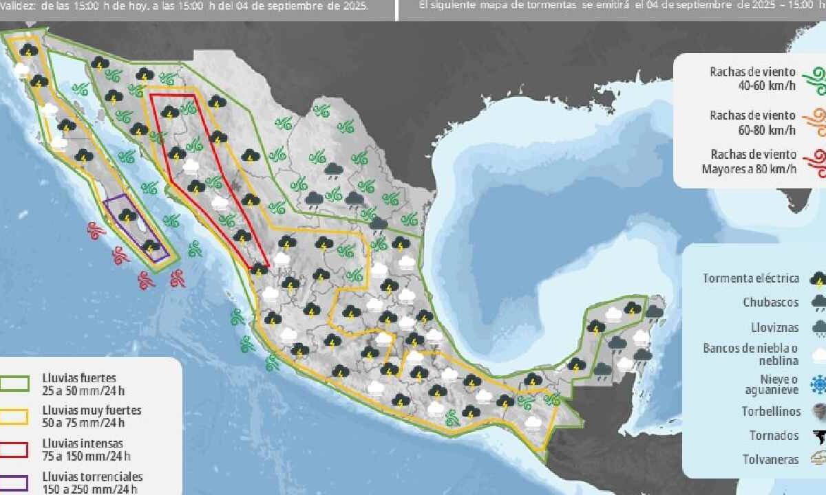 Seguirá el calor aunque podría llover.