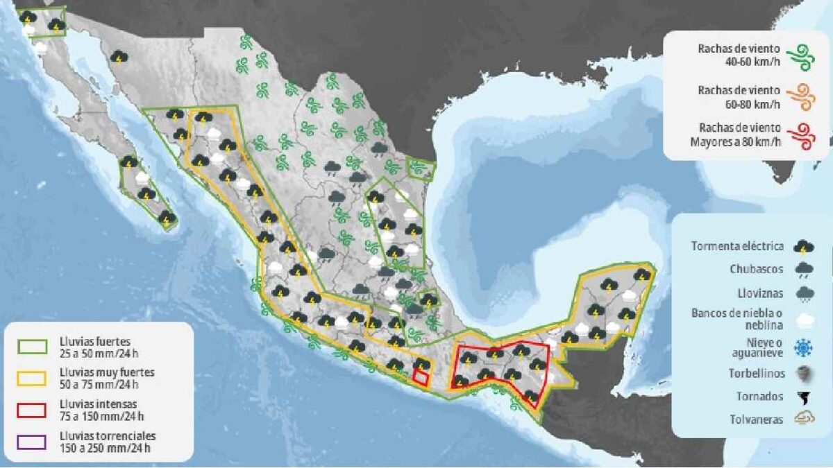 El clima en Quintana Roo será caluroso.