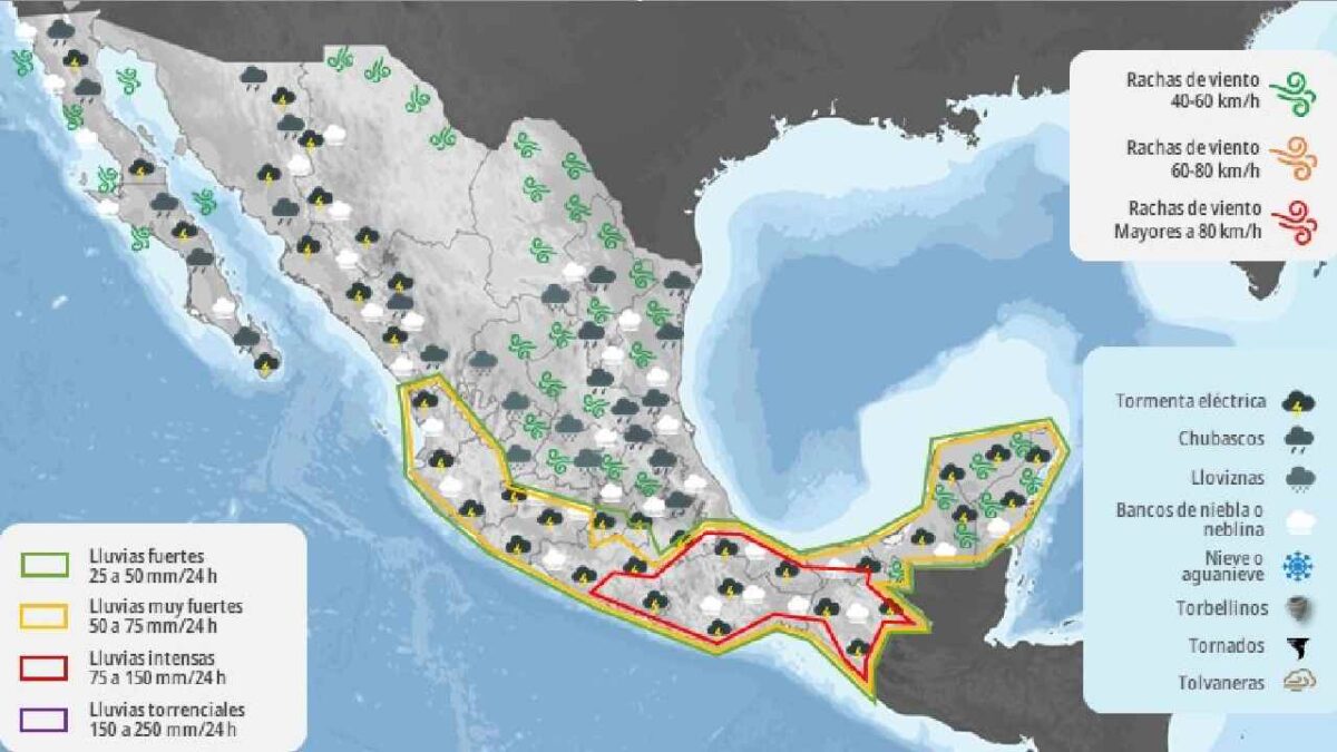 El clima será variable.