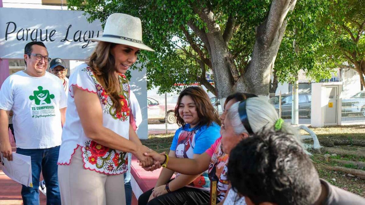 Cumple Mara Lezama sus compromiso.