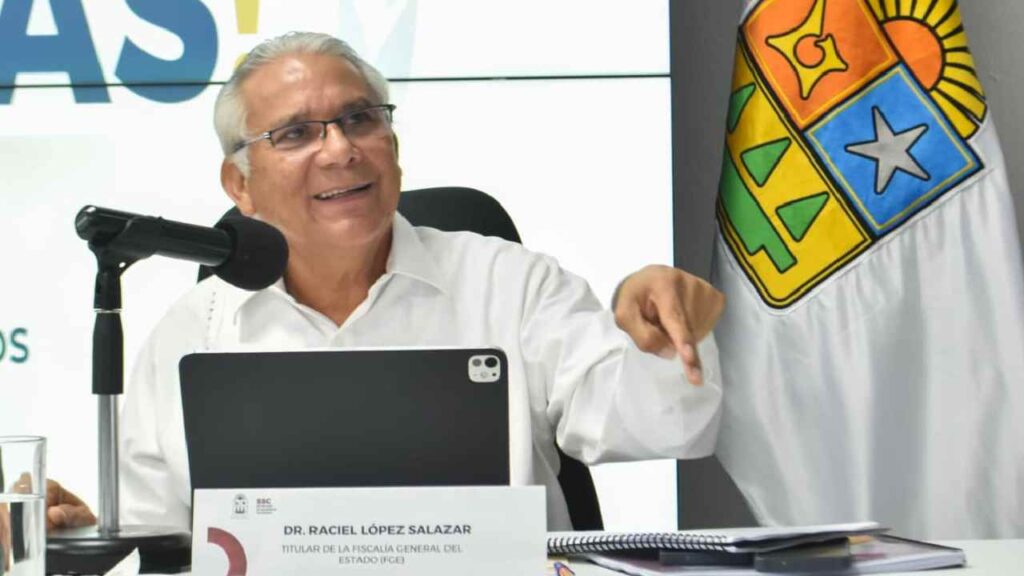 El fiscal habla del caso de 8 levantados en Chetumal.