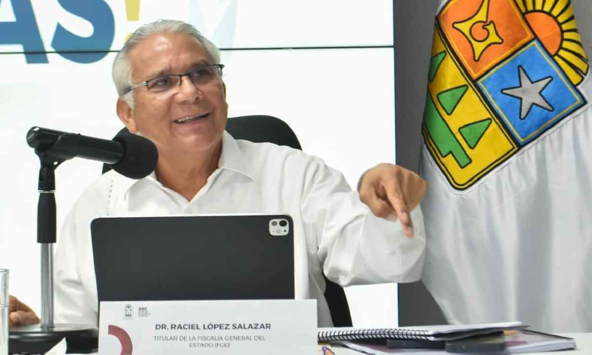El fiscal habla del caso de 8 levantados en Chetumal.
