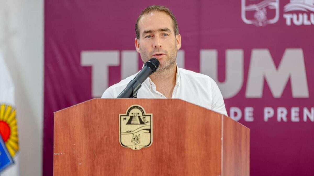 Diego Castañón Trejo, alcalde de Tulum.