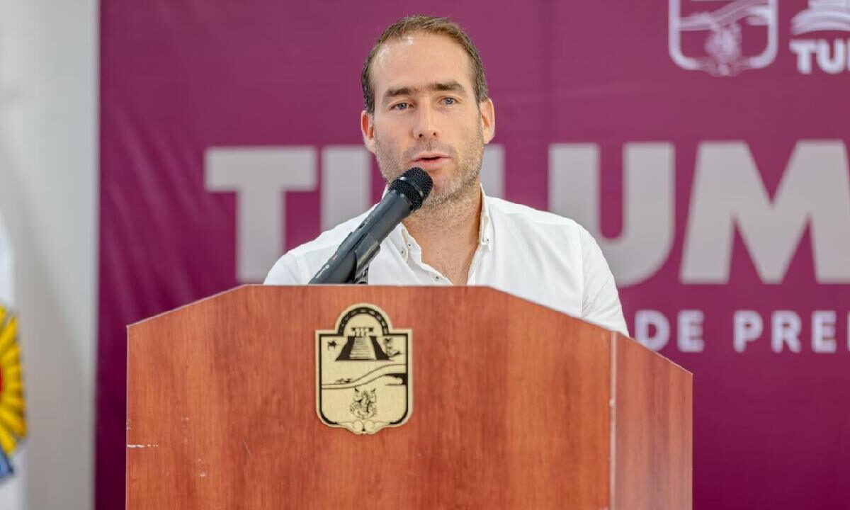 Diego Castañón Trejo, alcalde de Tulum.